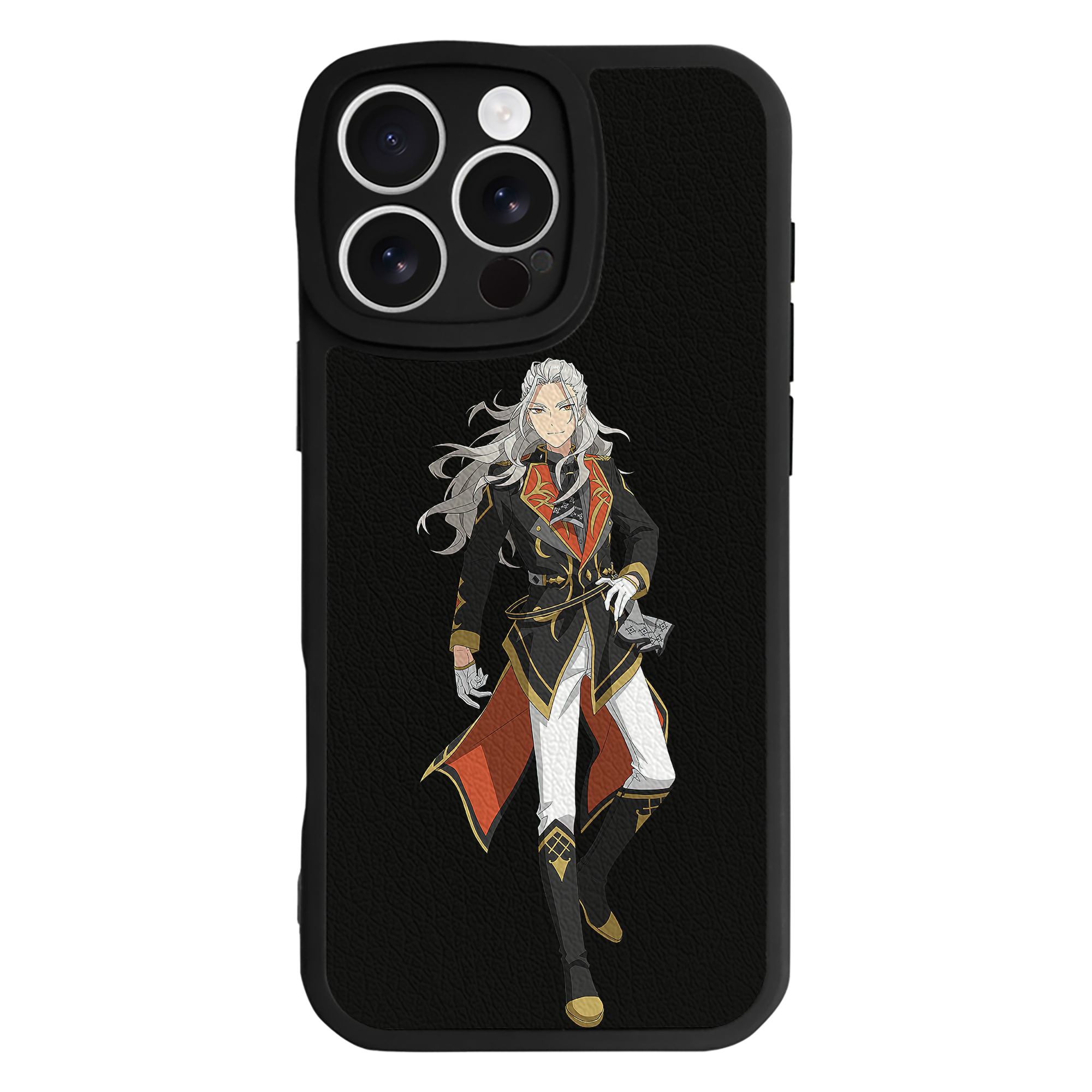 （画像用） あんさんぶるスターズ! Ensemble Stars 【iPhone 16シリーズ対応】シリコンスマホケース（レザー調） 材質：シリコン